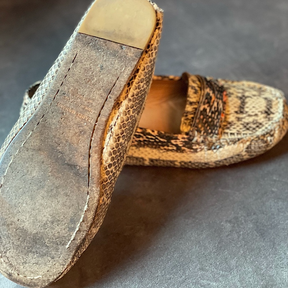 Isabel Marant Animal Print Python Flat - image 2